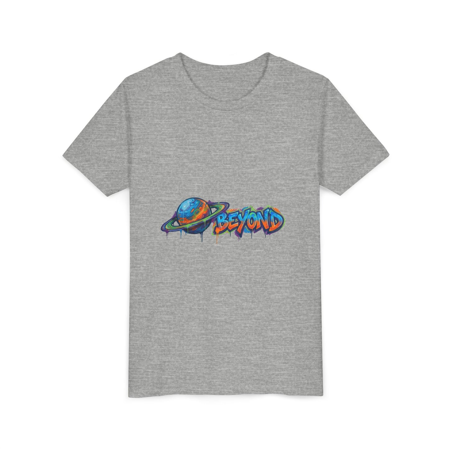 Girls Lightweight Youth Short Sleeve Tee — Soft Ring-Spun Cotton
