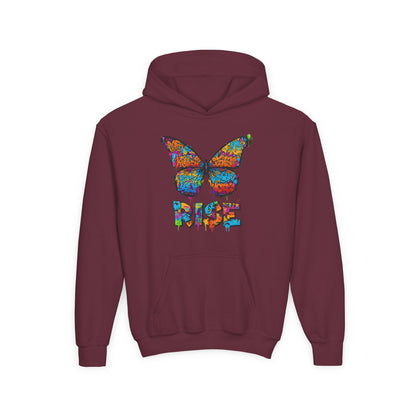 Girl Hooded Sweatshirt — Ultra-Soft 50/50 Preshrunk Fleece with Kangaroo Pocket