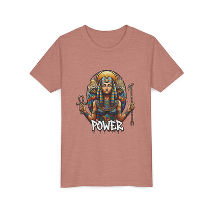 Girls' Lightweight Youth Tee — Soft Airlume Ring-Spun Cotton