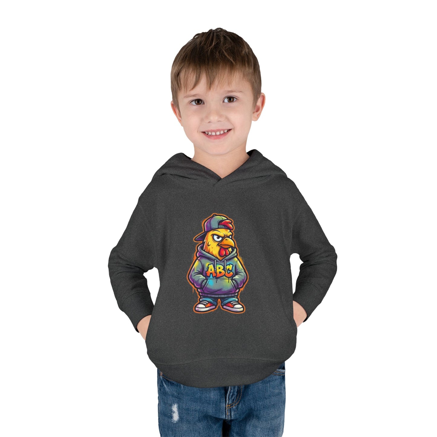 Toddler Boy Pullover Fleece Hoodie