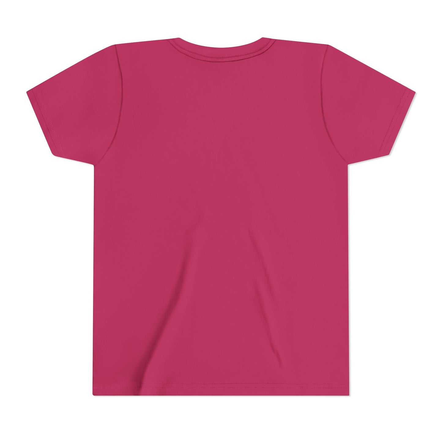 Girls Lightweight Youth Short Sleeve Tee — Soft Ring-Spun Cotton