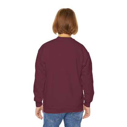 Girl Crewneck Sweatshirt — Cozy 50/50 Cotton-Poly Blend for School & Sports