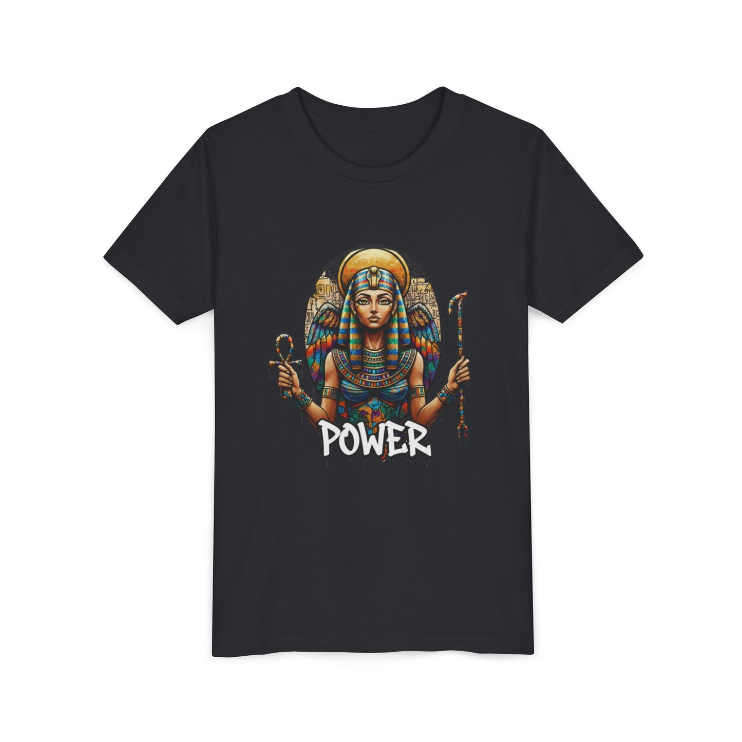 Girls' Lightweight Youth Tee — Soft Airlume Ring-Spun Cotton