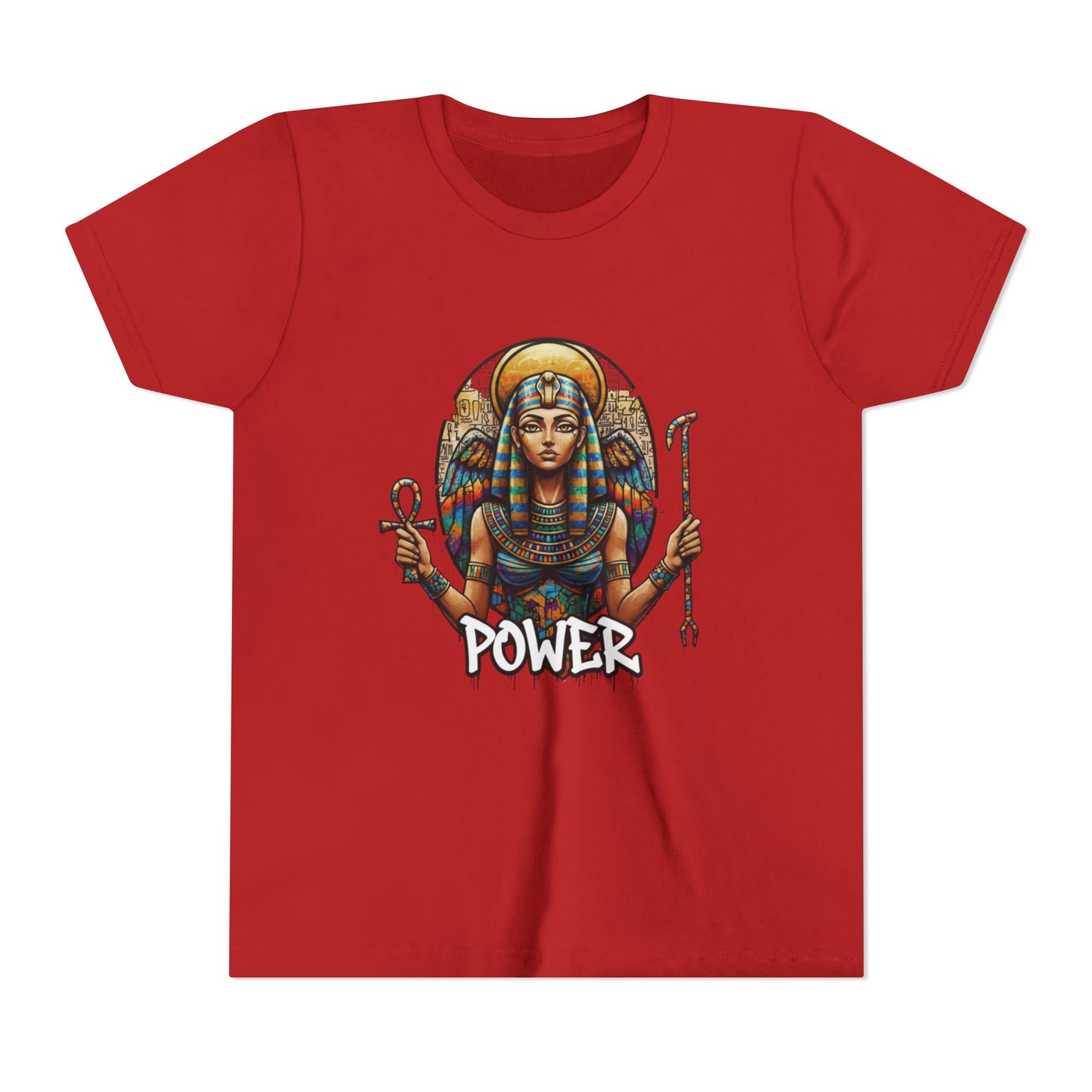 Girls' Lightweight Youth Tee — Soft Airlume Ring-Spun Cotton
