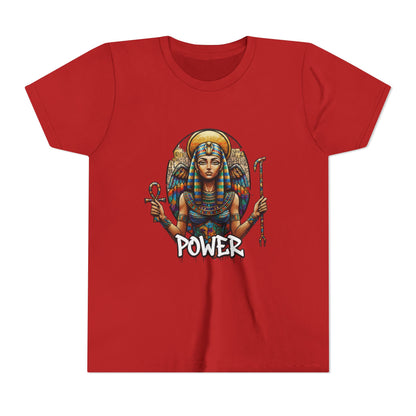 Girls' Lightweight Youth Tee — Soft Airlume Ring-Spun Cotton