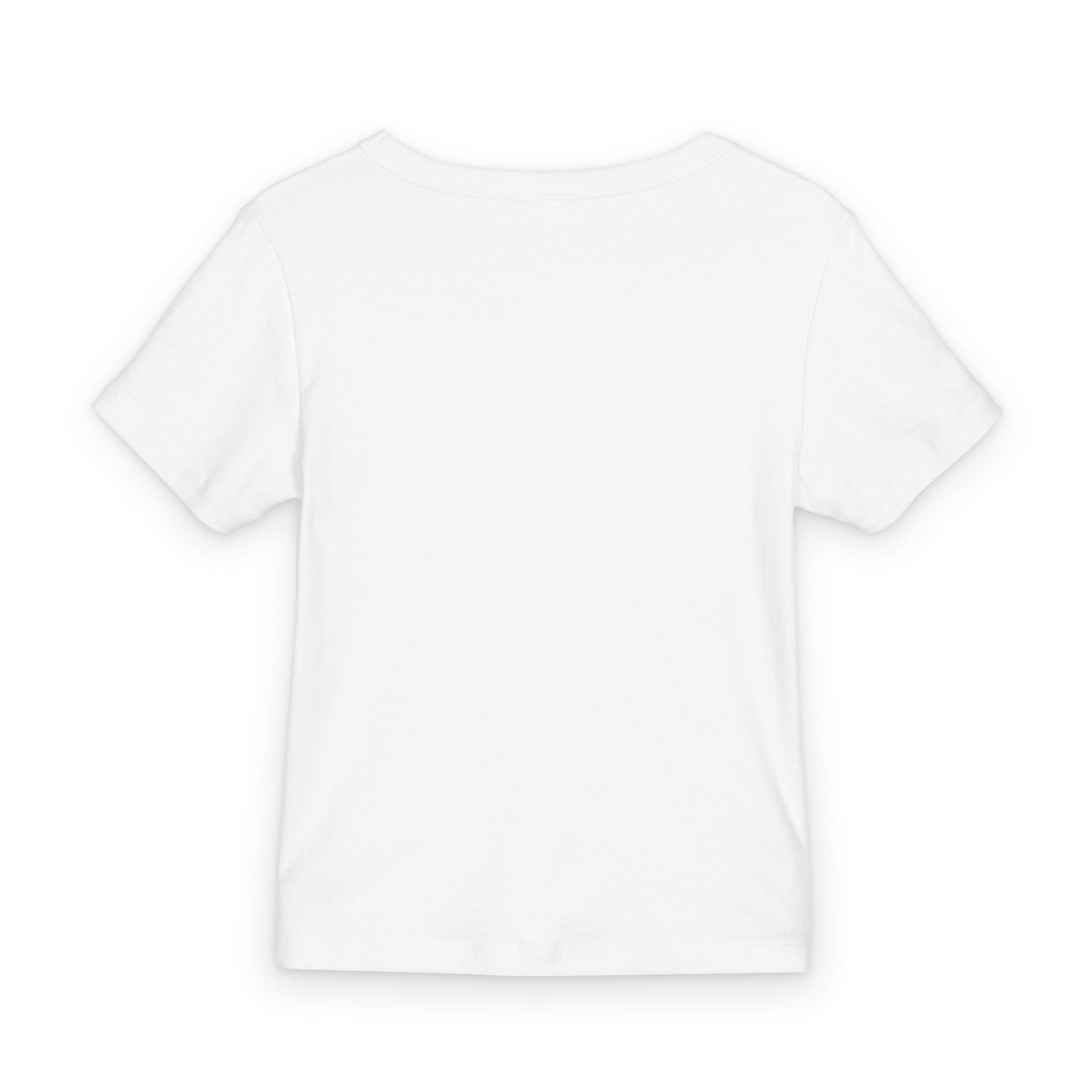 Organic Rib Baby Tee — Slim Fit Flattering Ribbed Baby Tee