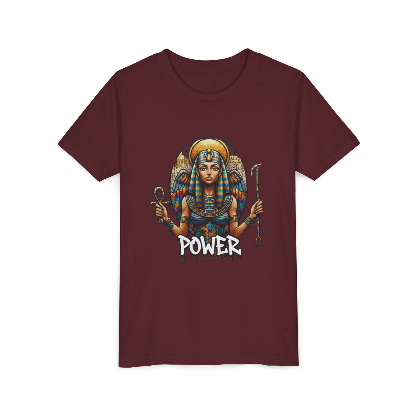 Girls' Lightweight Youth Tee — Soft Airlume Ring-Spun Cotton