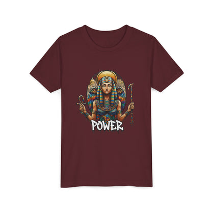 Girls' Lightweight Youth Tee — Soft Airlume Ring-Spun Cotton