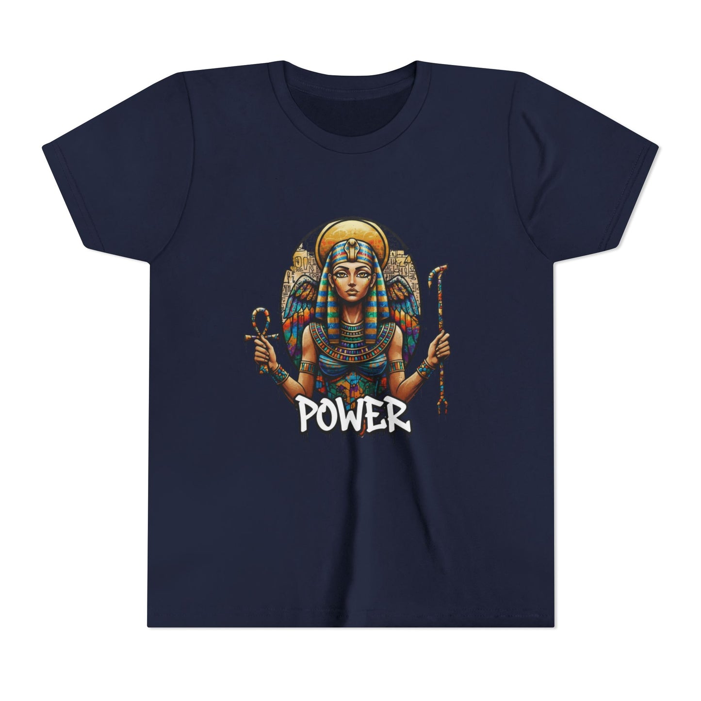 Girls' Lightweight Youth Tee — Soft Airlume Ring-Spun Cotton