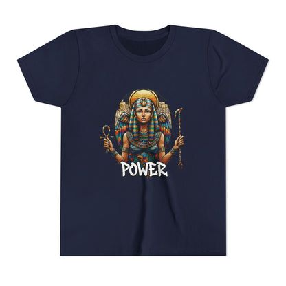 Girls' Lightweight Youth Tee — Soft Airlume Ring-Spun Cotton