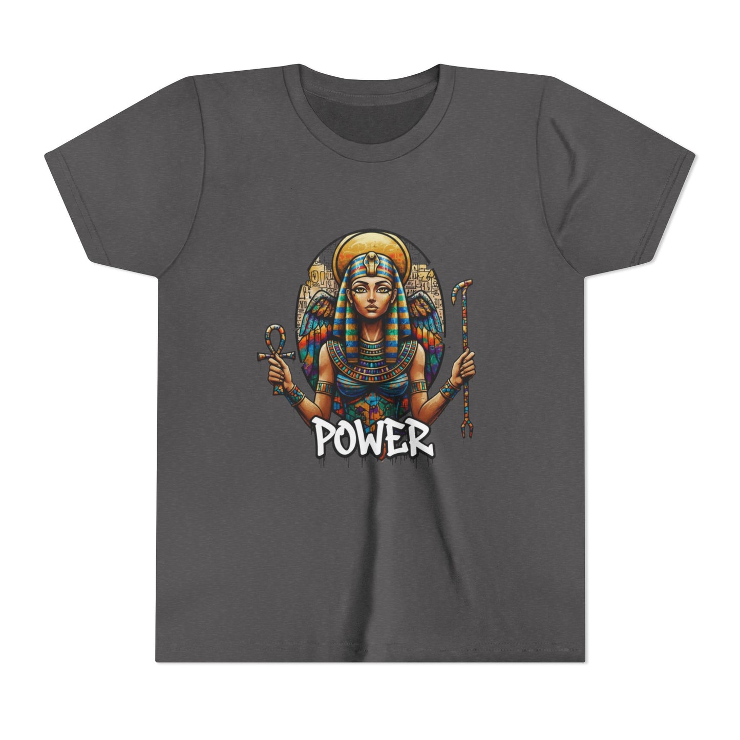 Girls' Lightweight Youth Tee — Soft Airlume Ring-Spun Cotton
