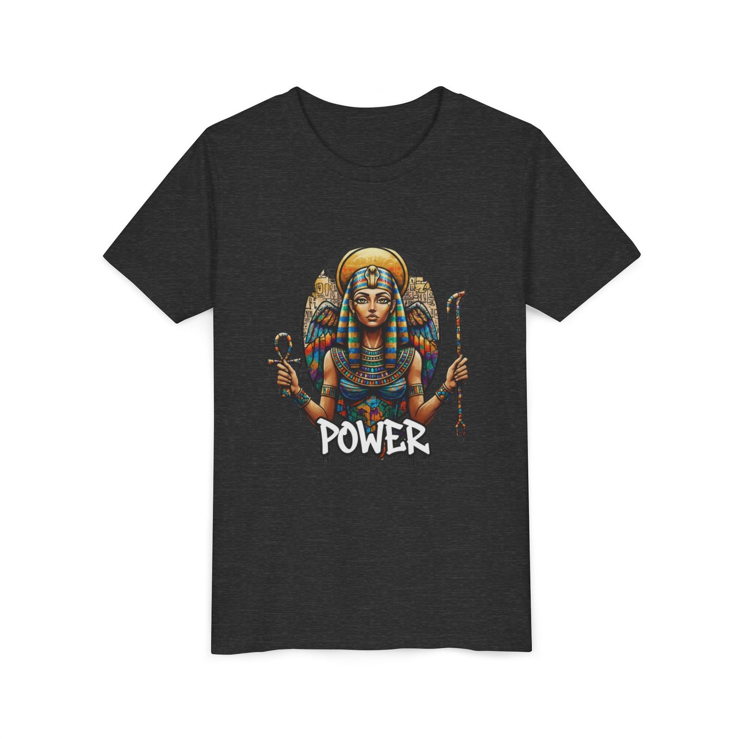 Girls' Lightweight Youth Tee — Soft Airlume Ring-Spun Cotton
