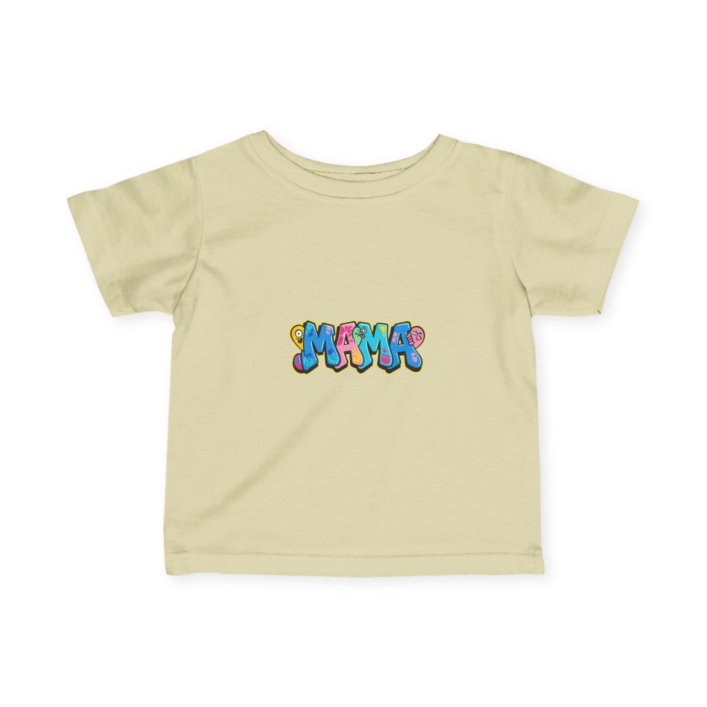 Infant Fine Jersey Tee — Soft Cotton Baby T‑Shirt, Lightweight Comfortable Fit