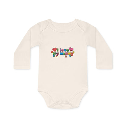 Baby Long-Sleeve Organic Bodysuit