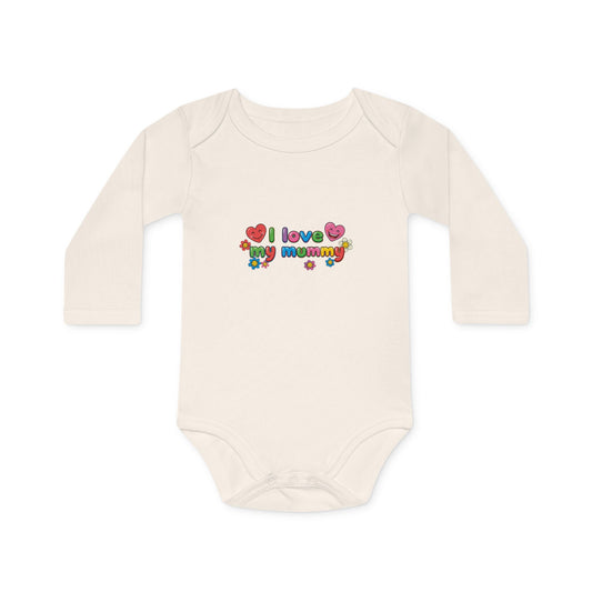 Baby Long-Sleeve Organic Bodysuit