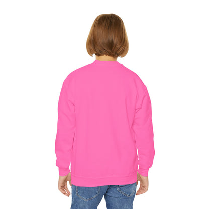 Girl Crewneck Sweatshirt — Cozy 50/50 Cotton-Poly Blend for School & Sports