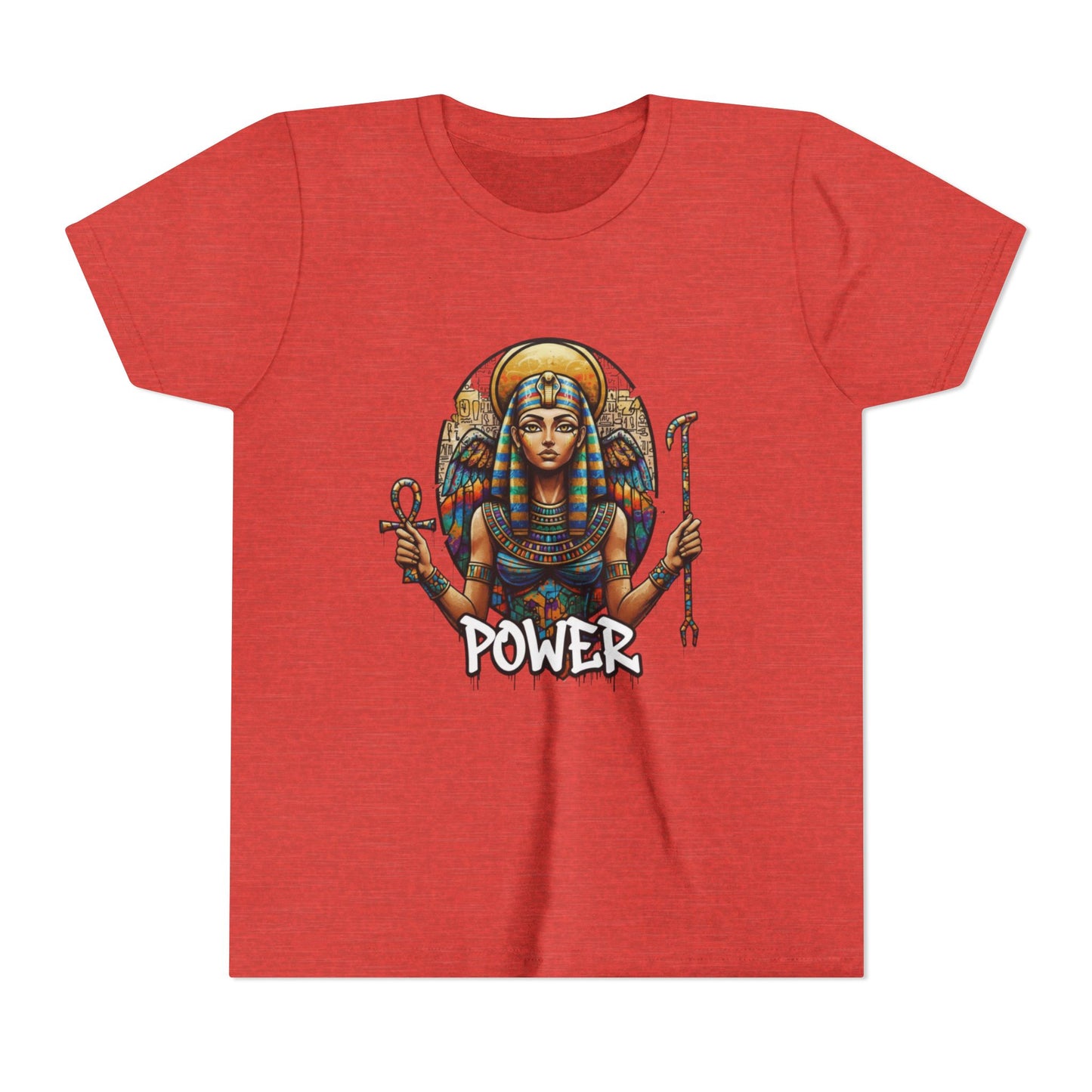 Girls' Lightweight Youth Tee — Soft Airlume Ring-Spun Cotton