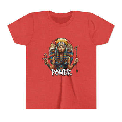 Girls' Lightweight Youth Tee — Soft Airlume Ring-Spun Cotton