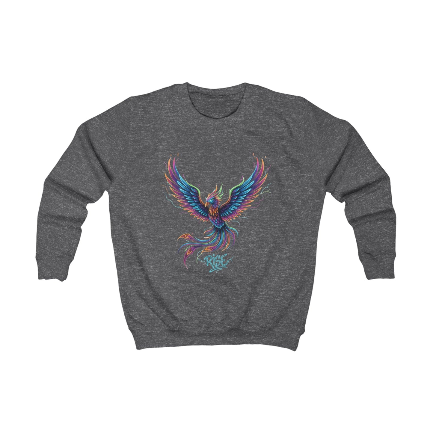 Custom Girls Sweatshirt — Personalized Youth Crewneck, Durable Cotton-Blend