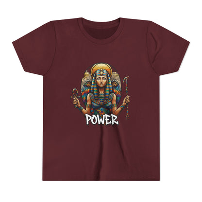 Girls' Lightweight Youth Tee — Soft Airlume Ring-Spun Cotton