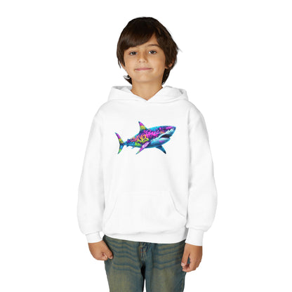 Boys Hooded Sweatshirt — Ultra-Soft Preshrunk Fleece, Kangaroo Pocket