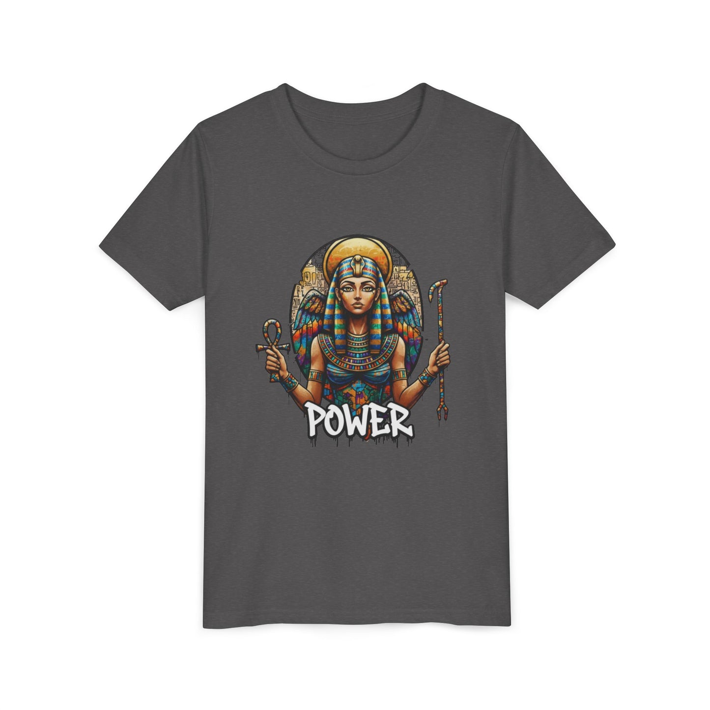 Girls' Lightweight Youth Tee — Soft Airlume Ring-Spun Cotton