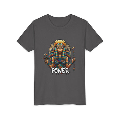 Girls' Lightweight Youth Tee — Soft Airlume Ring-Spun Cotton