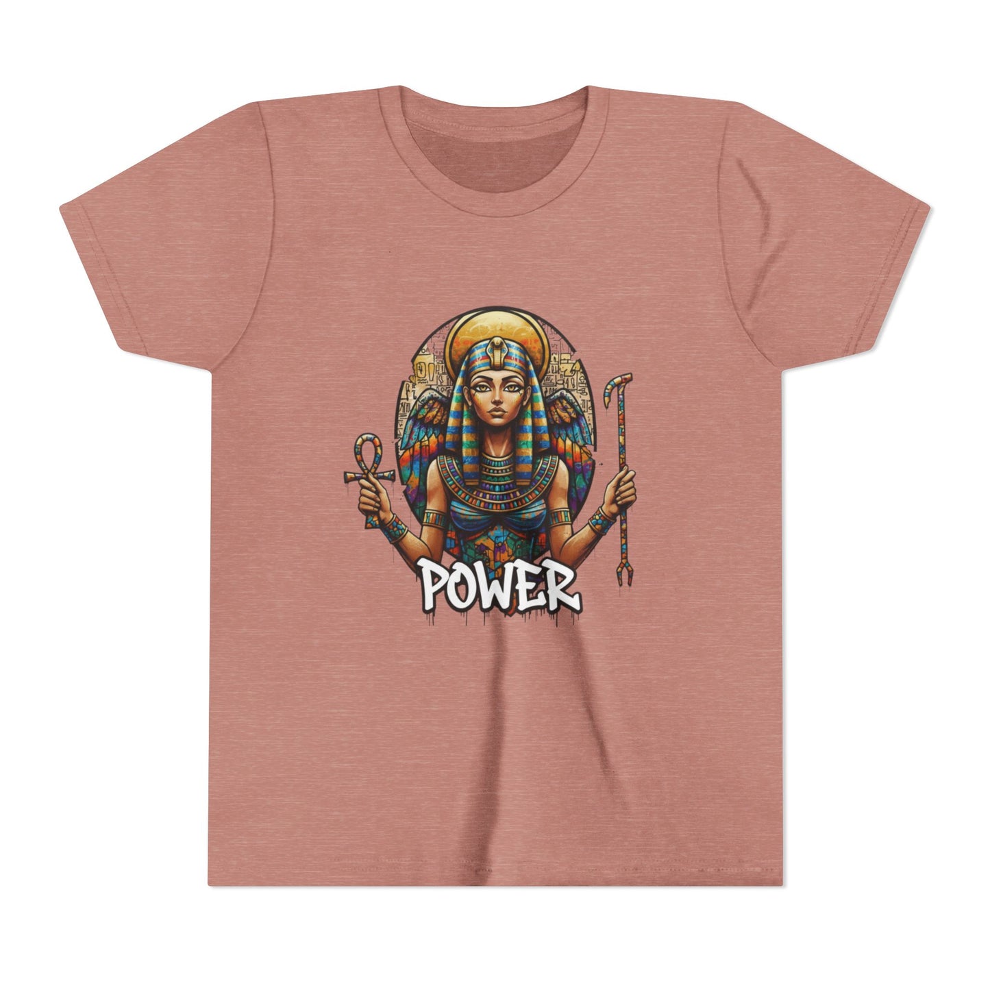 Girls' Lightweight Youth Tee — Soft Airlume Ring-Spun Cotton