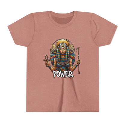Girls' Lightweight Youth Tee — Soft Airlume Ring-Spun Cotton