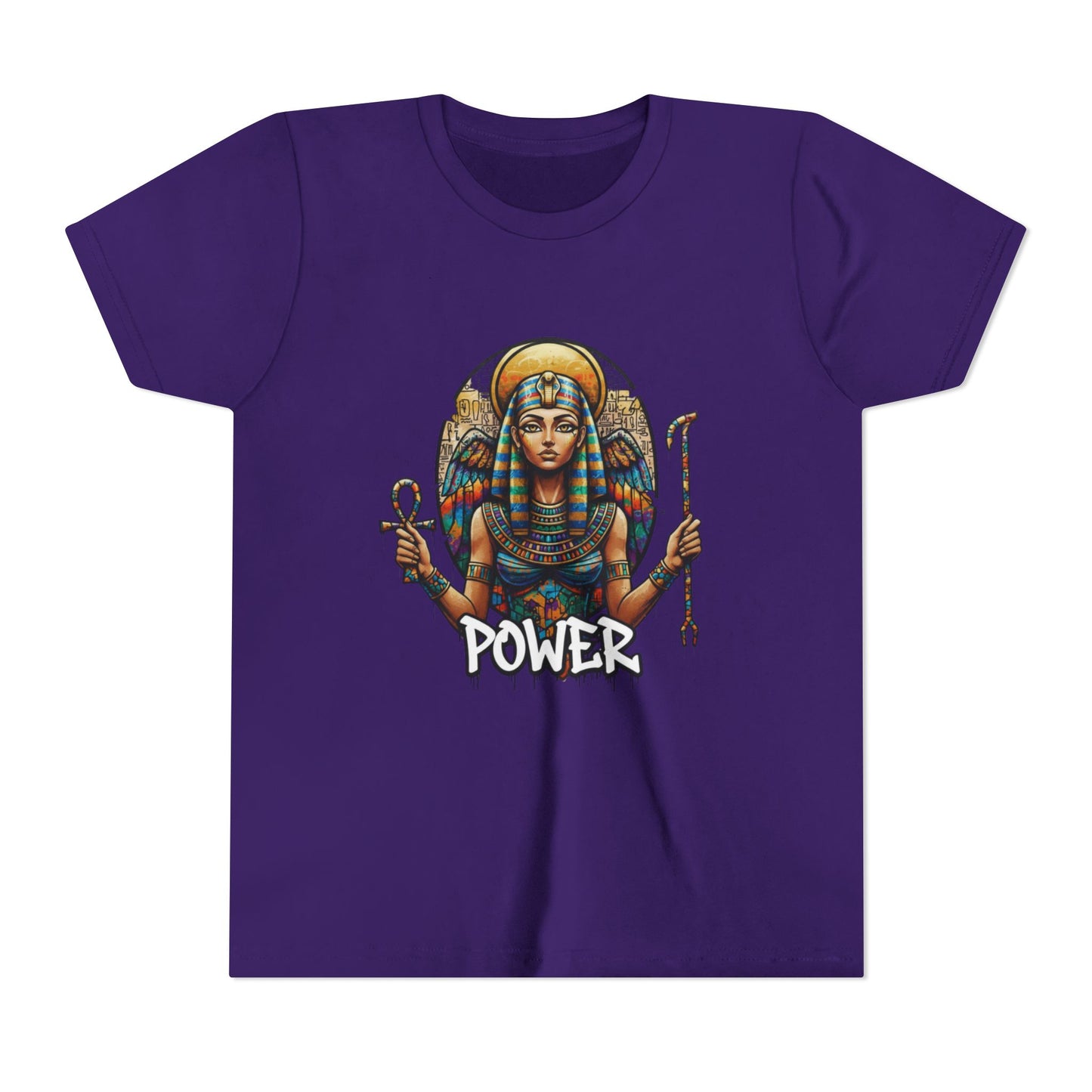 Girls' Lightweight Youth Tee — Soft Airlume Ring-Spun Cotton
