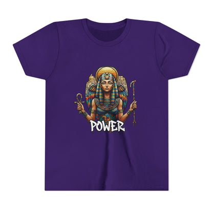 Girls' Lightweight Youth Tee — Soft Airlume Ring-Spun Cotton