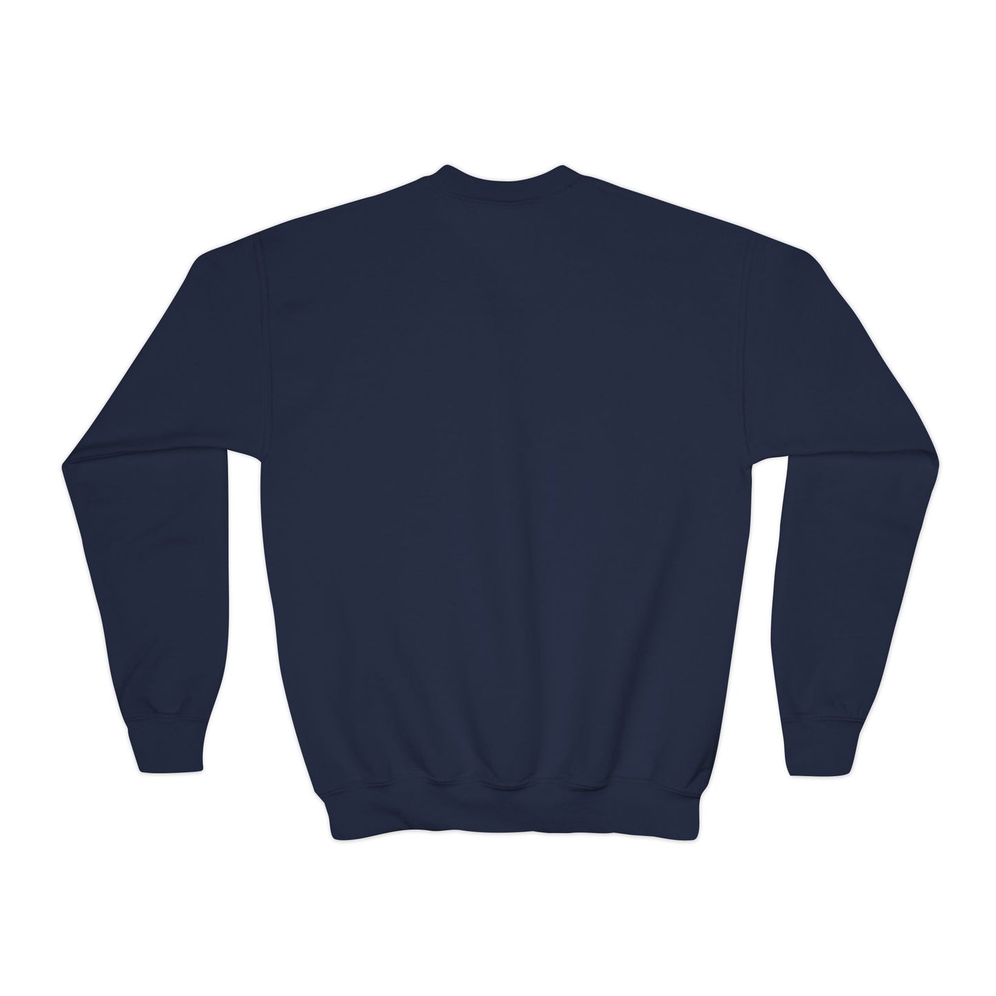 Girl Crewneck Sweatshirt — Cozy 50/50 Cotton-Poly Blend for School & Sports