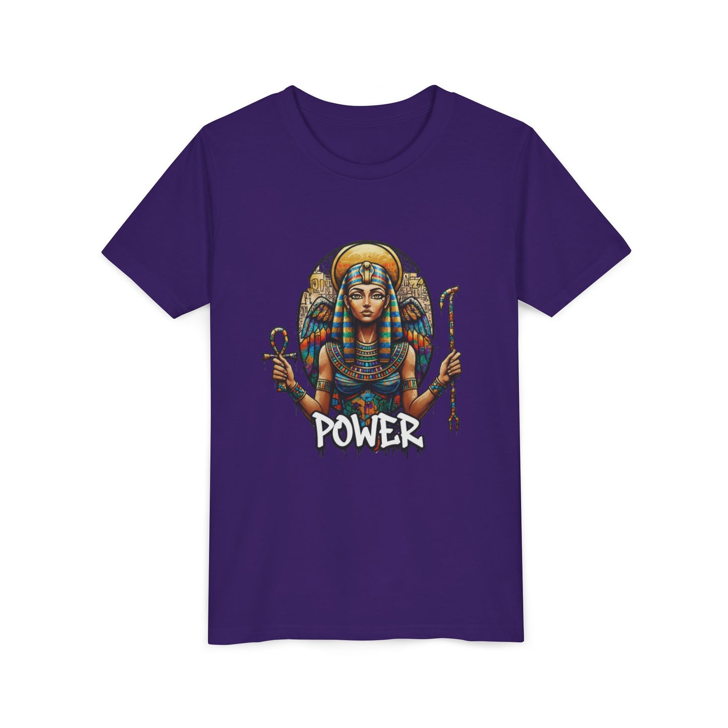 Girls' Lightweight Youth Tee — Soft Airlume Ring-Spun Cotton