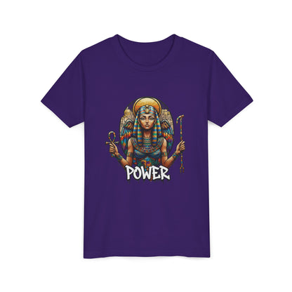 Girls' Lightweight Youth Tee — Soft Airlume Ring-Spun Cotton