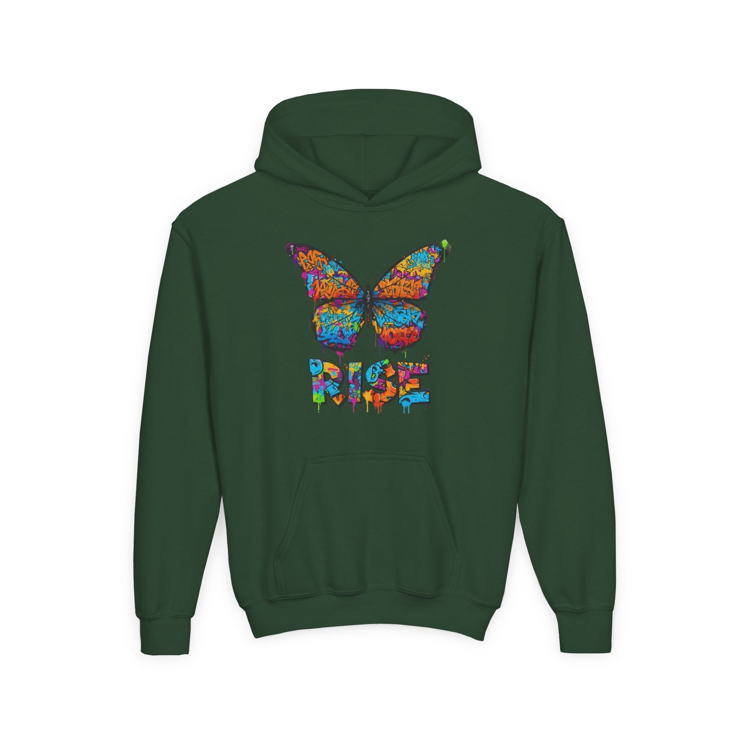 Girl Hooded Sweatshirt — Ultra-Soft 50/50 Preshrunk Fleece with Kangaroo Pocket