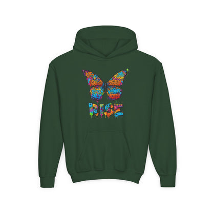 Girl Hooded Sweatshirt — Ultra-Soft 50/50 Preshrunk Fleece with Kangaroo Pocket