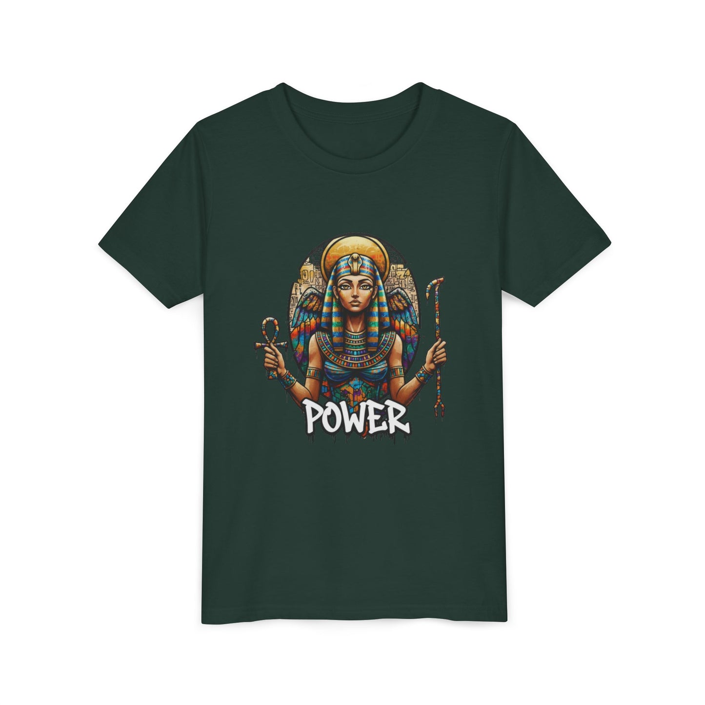 Girls' Lightweight Youth Tee — Soft Airlume Ring-Spun Cotton