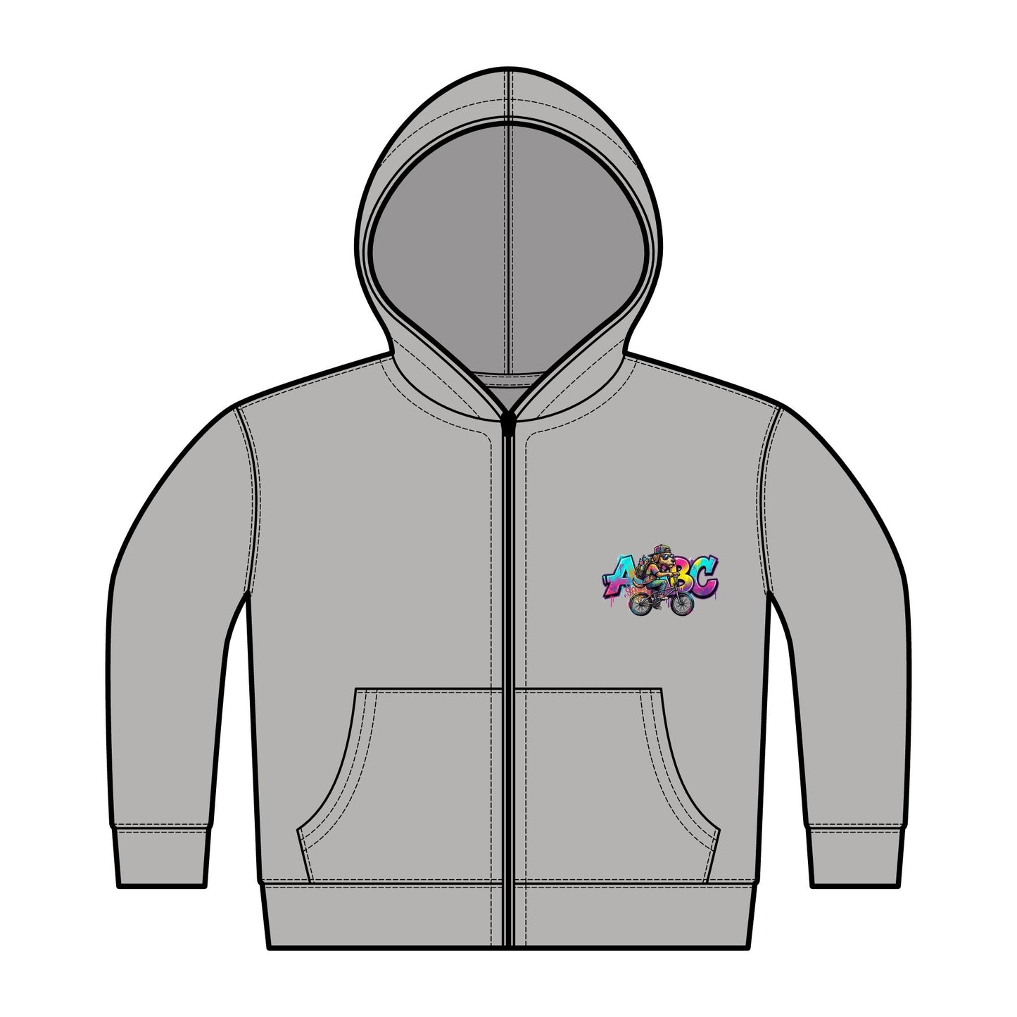 Toddler Boys Full-Zip Fleece Hoodie