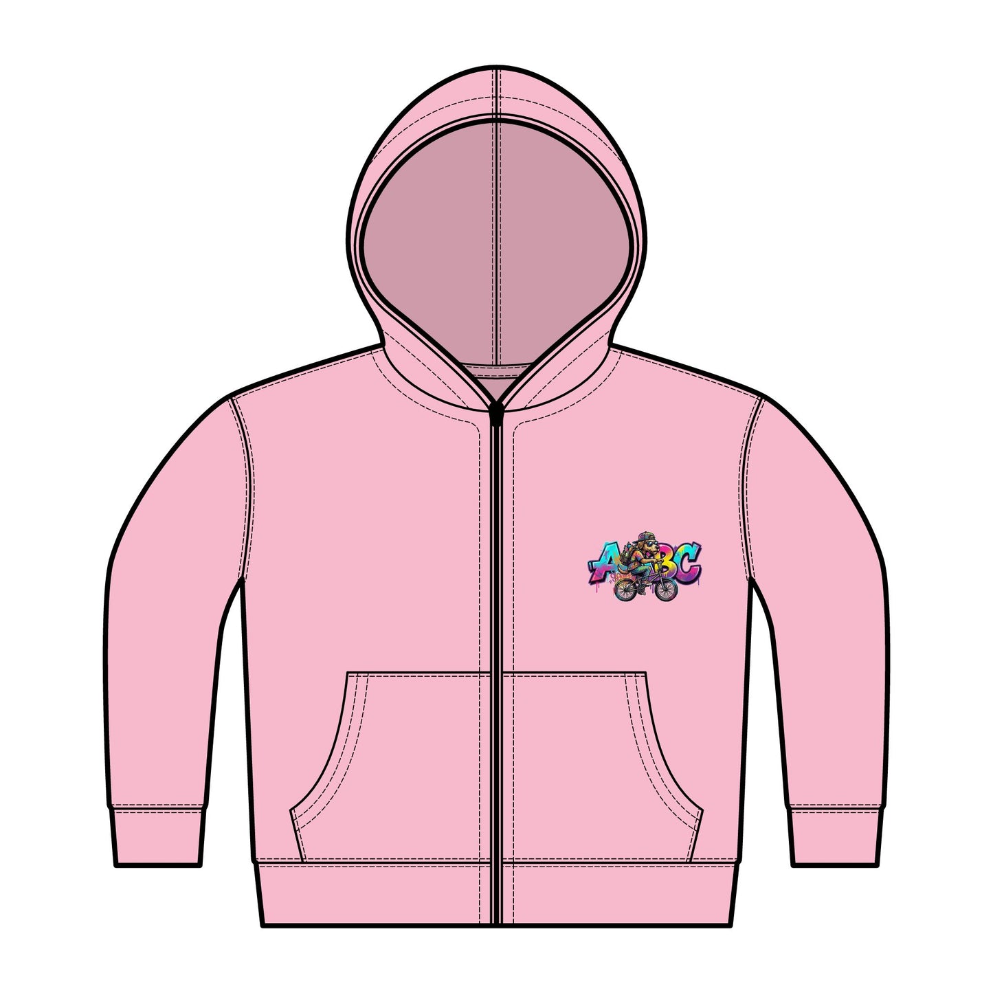 Toddler Boys Full-Zip Fleece Hoodie