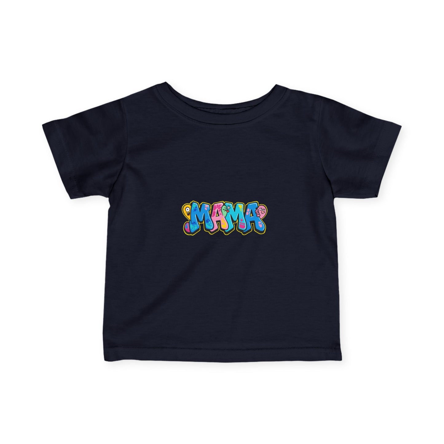 Infant Fine Jersey Tee — Soft Cotton Baby T‑Shirt, Lightweight Comfortable Fit