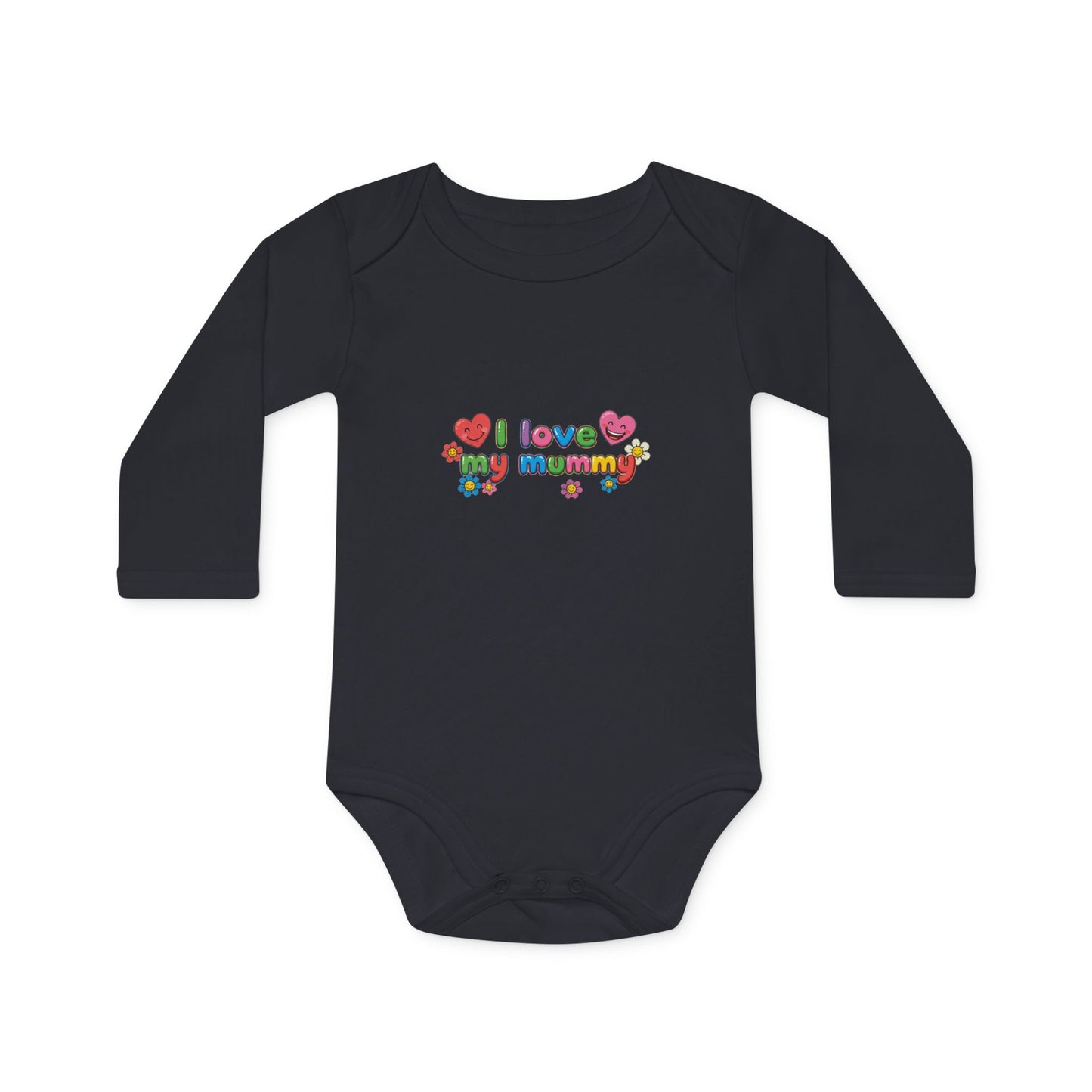 Baby Long-Sleeve Organic Bodysuit