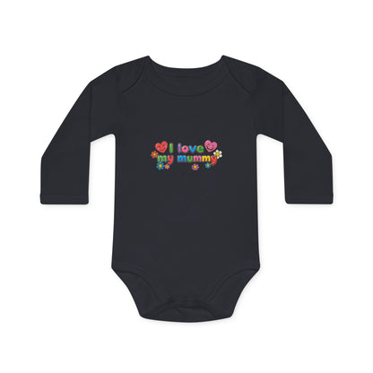 Baby Long-Sleeve Organic Bodysuit