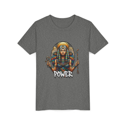 Girls' Lightweight Youth Tee — Soft Airlume Ring-Spun Cotton