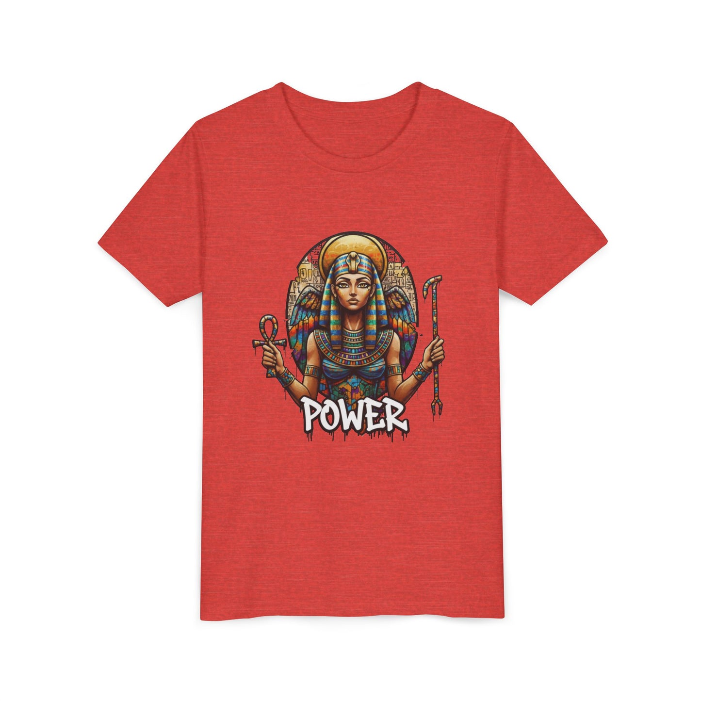 Girls' Lightweight Youth Tee — Soft Airlume Ring-Spun Cotton