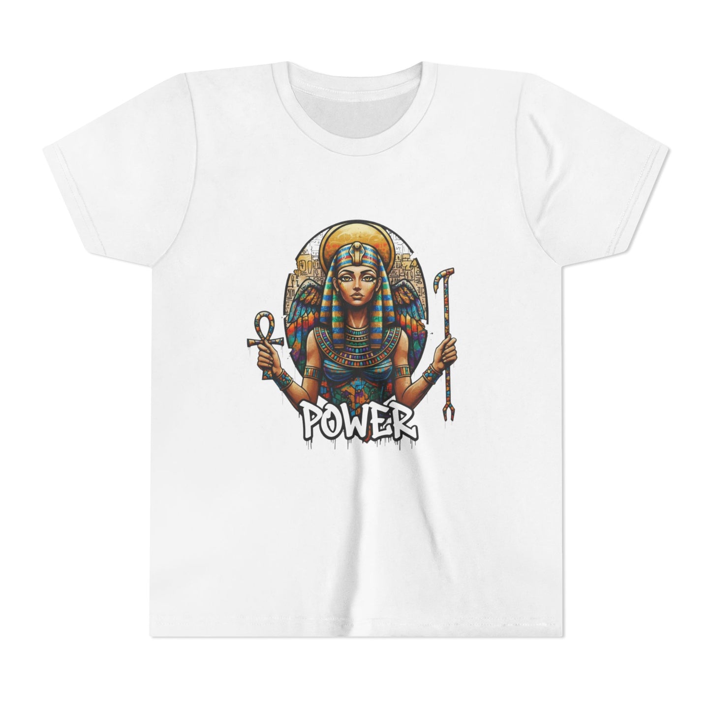 Girls' Lightweight Youth Tee — Soft Airlume Ring-Spun Cotton