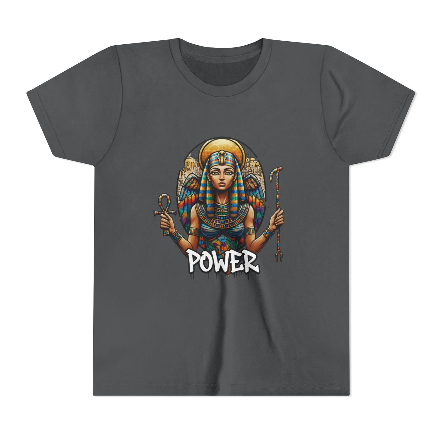 Girls' Lightweight Youth Tee — Soft Airlume Ring-Spun Cotton