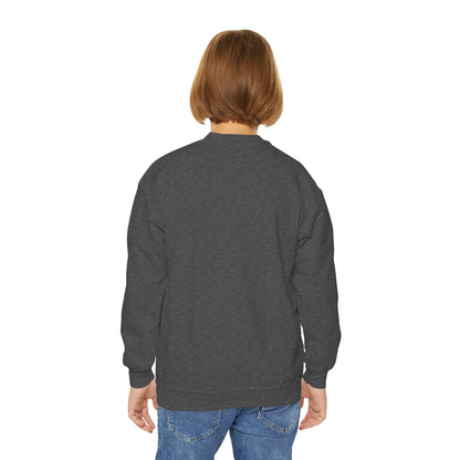 Girl Crewneck Sweatshirt — Cozy 50/50 Cotton-Poly Blend for School & Sports