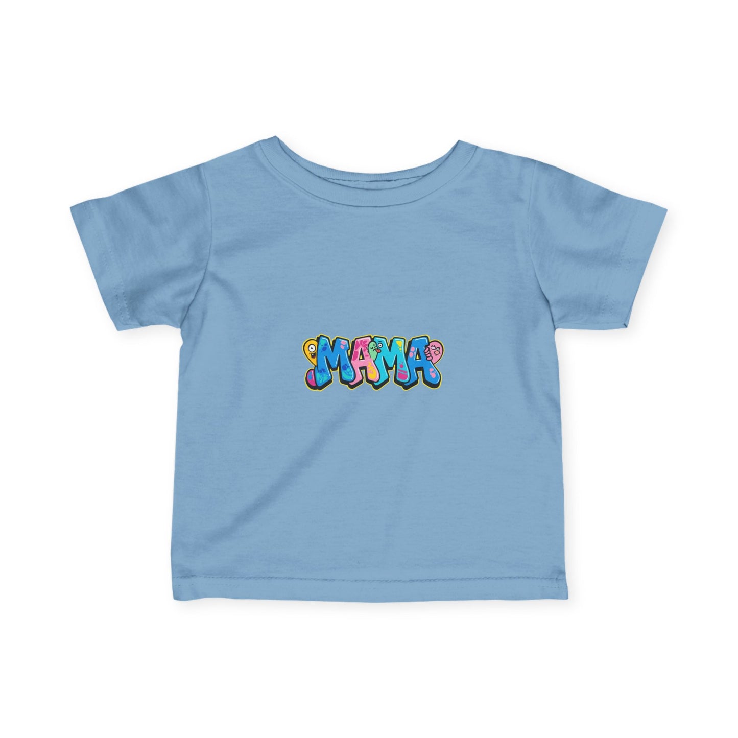 Infant Fine Jersey Tee — Soft Cotton Baby T‑Shirt, Lightweight Comfortable Fit
