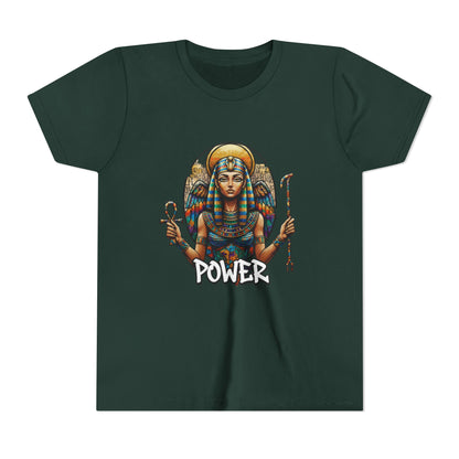 Girls' Lightweight Youth Tee — Soft Airlume Ring-Spun Cotton