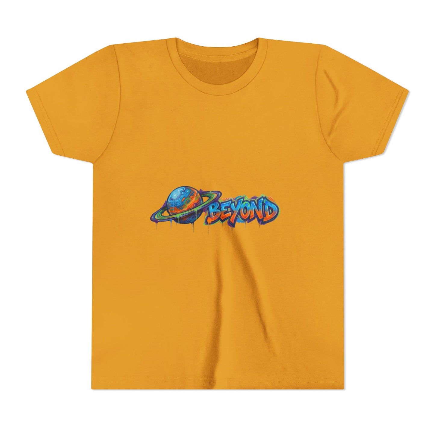 Girls Lightweight Youth Short Sleeve Tee — Soft Ring-Spun Cotton